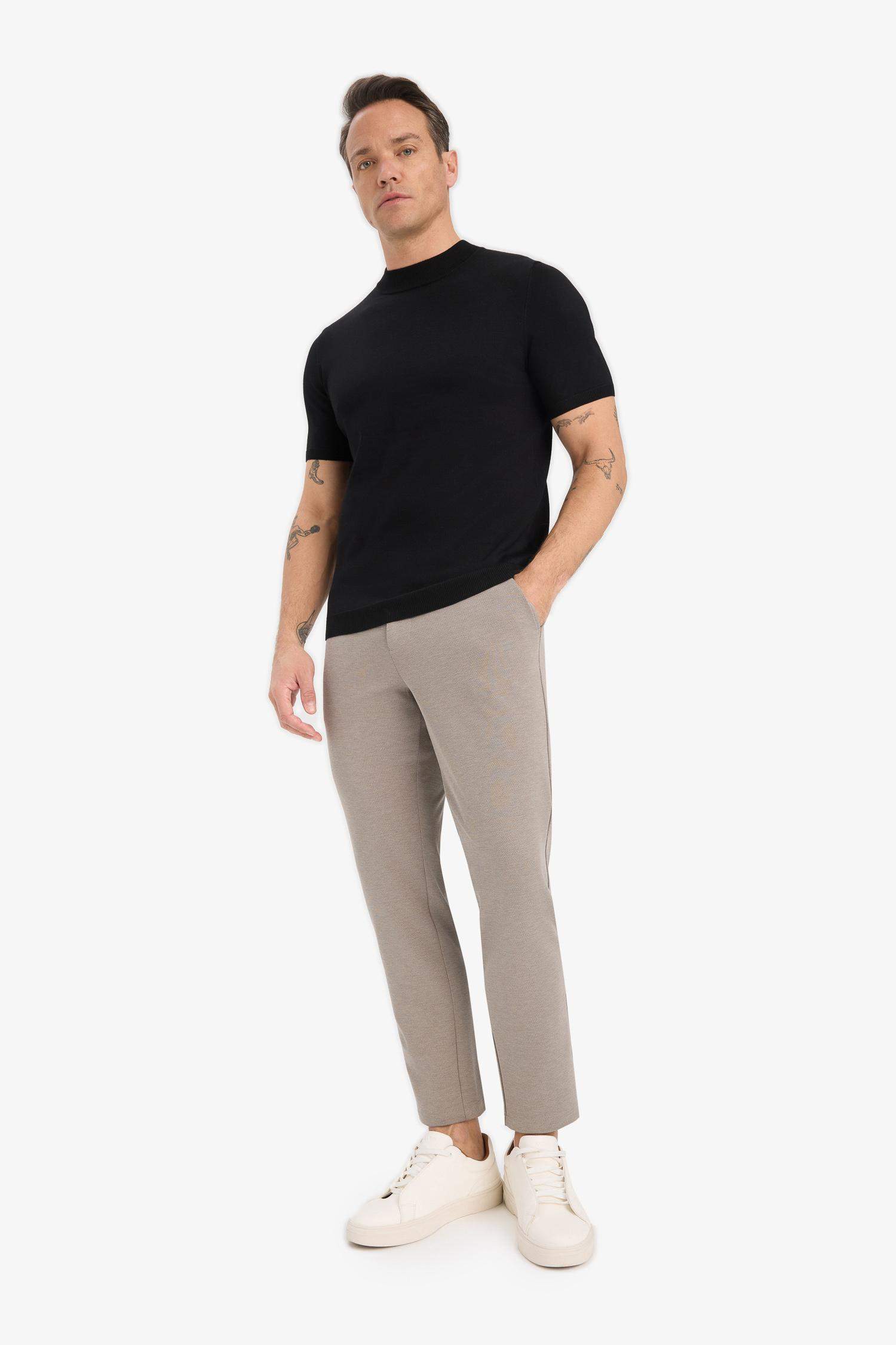 Jogger Straight Leg Fabric Pants That Stretch in Every Direction