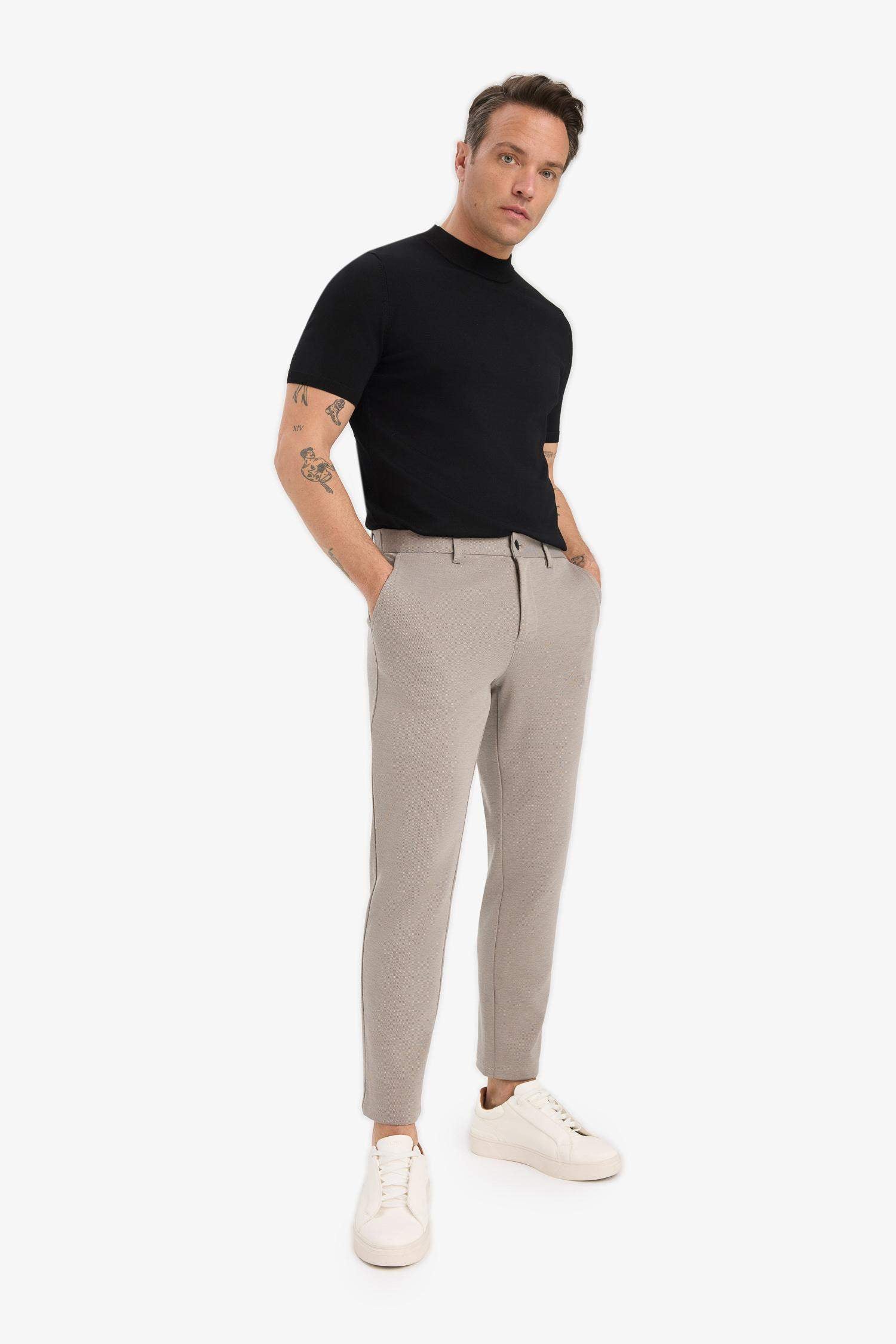 Jogger Straight Leg Fabric Pants That Stretch in Every Direction