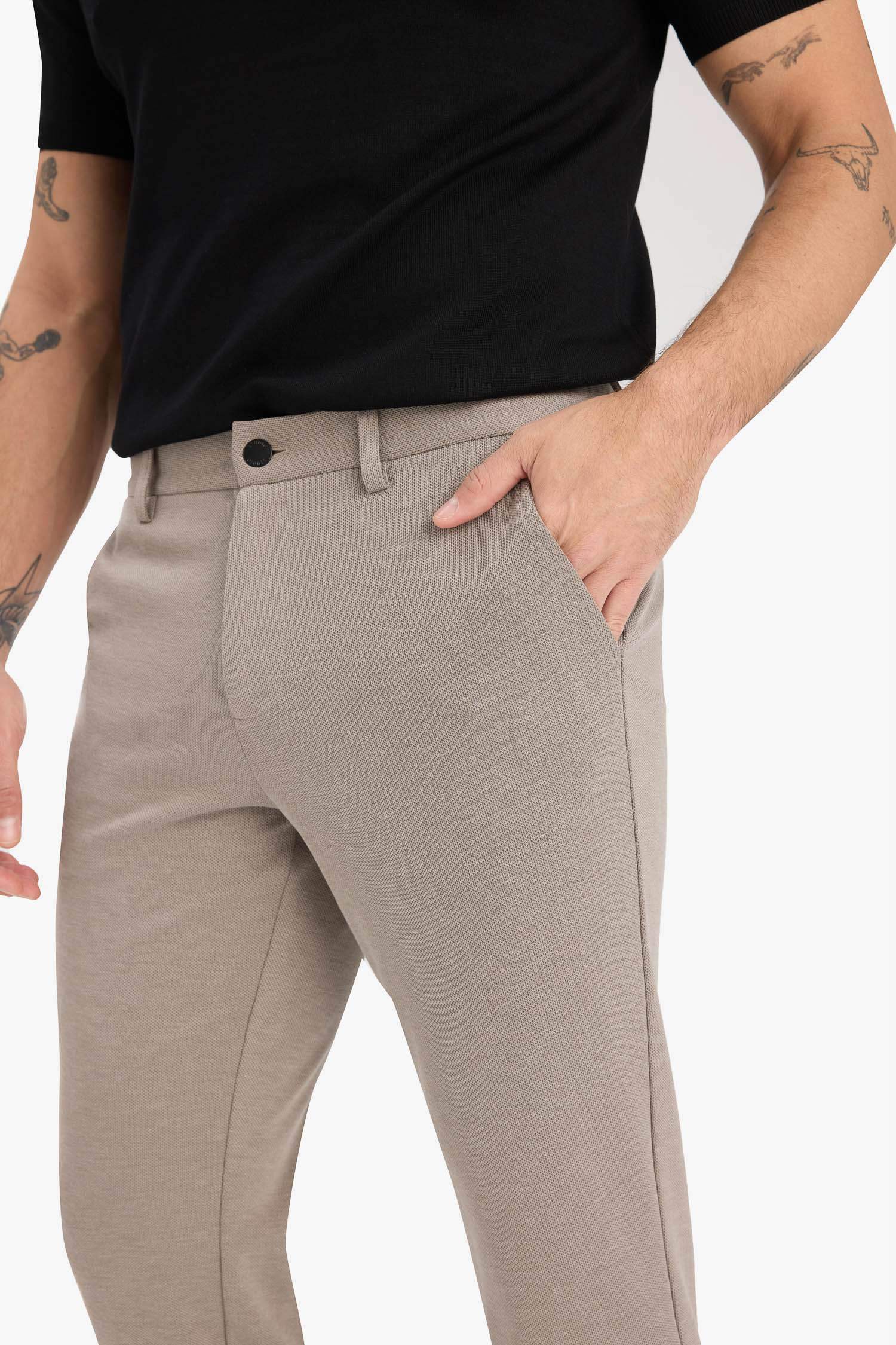 Jogger Straight Leg Fabric Pants That Stretch in Every Direction