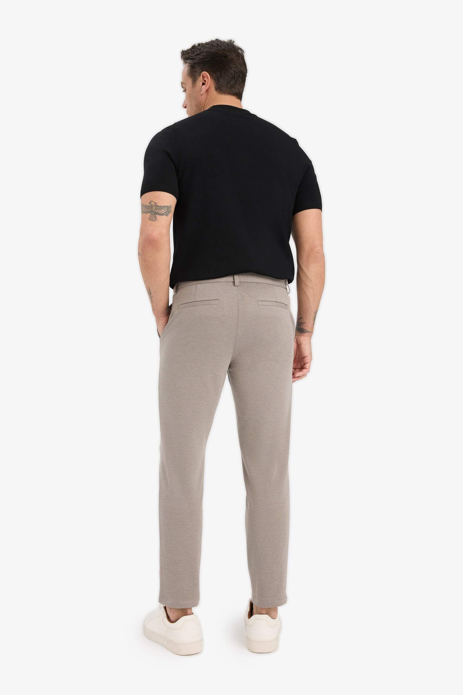 Jogger Straight Leg Fabric Pants That Stretch in Every Direction