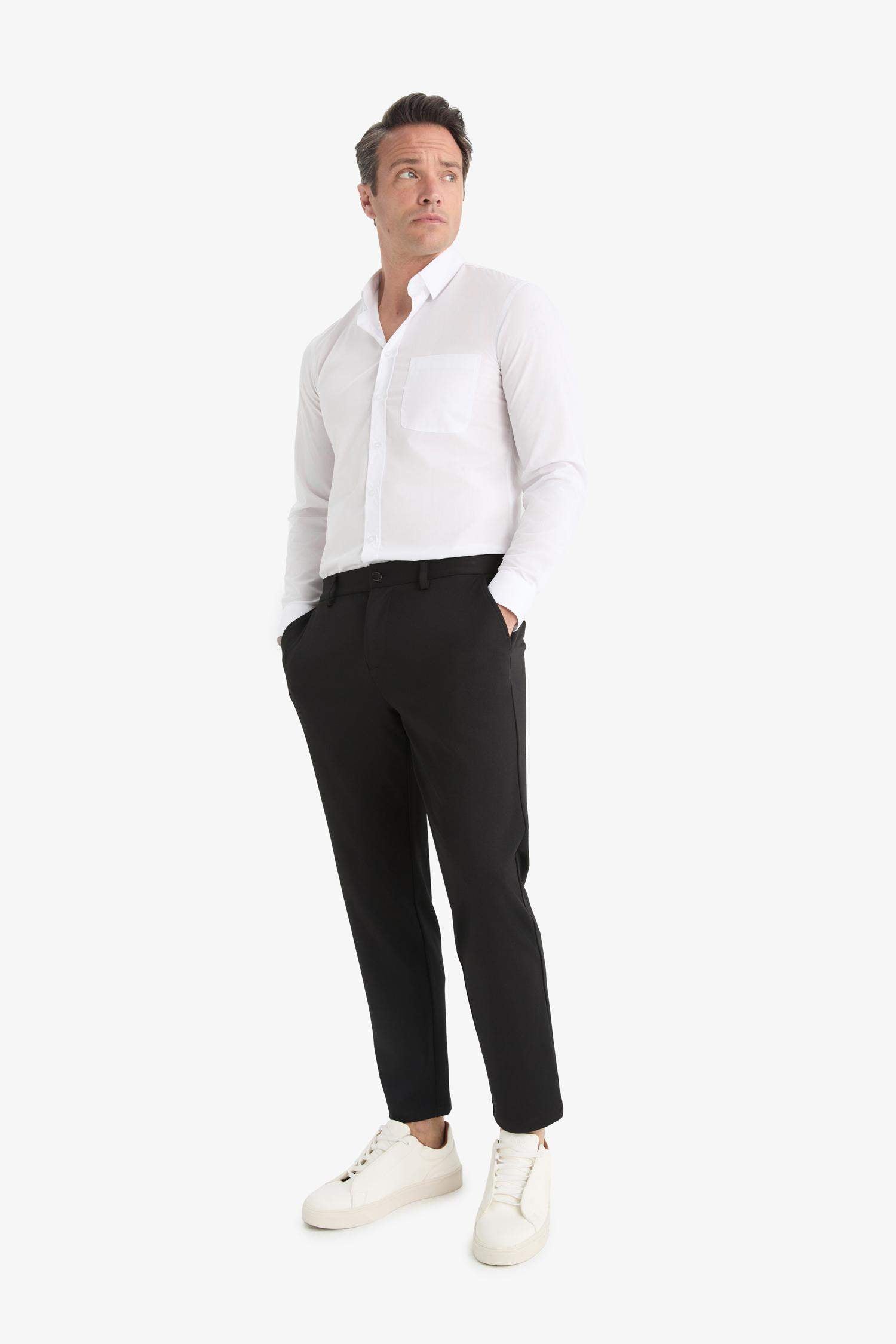 Jogger Straight Leg Fabric Pants That Stretch in Every Direction