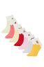 Girls 7-Pack Cotton Ankle Socks