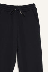 Joggers basic cut plain with pockets high waist thick sweatpants