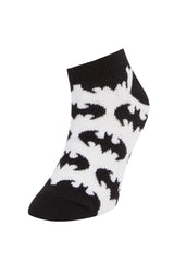 Boys Batman Cotton 3-Pack Ankle Socks