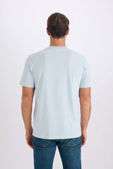 100% Cotton New Regular Fit Cycling Collar Basic Flat Short Sleeve T-Shirt