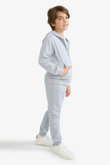 Boys Elastic Waist and Leg School Tracksuit Bottoms