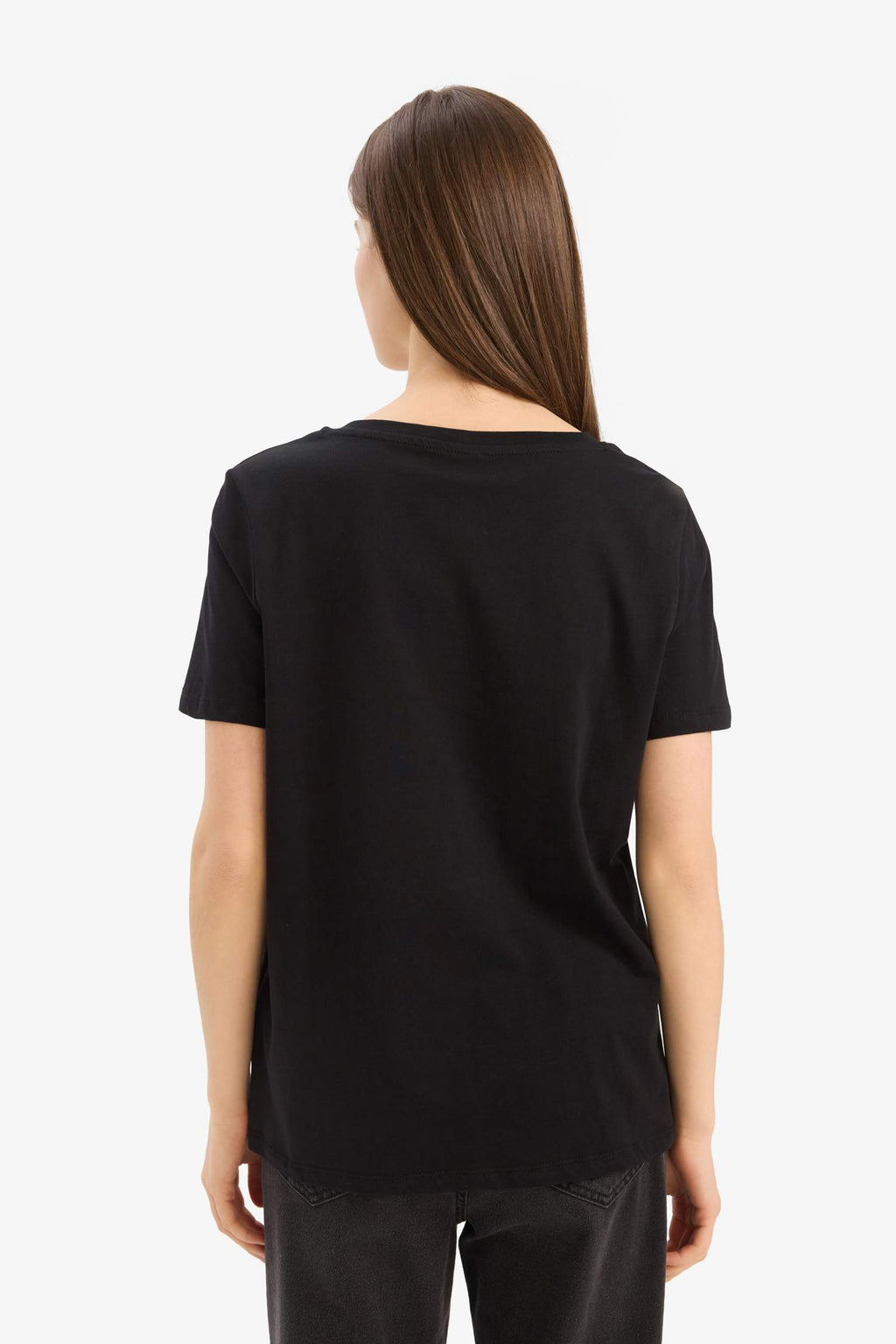 Regular Fit V-Neck Short Sleeve T-Shirt