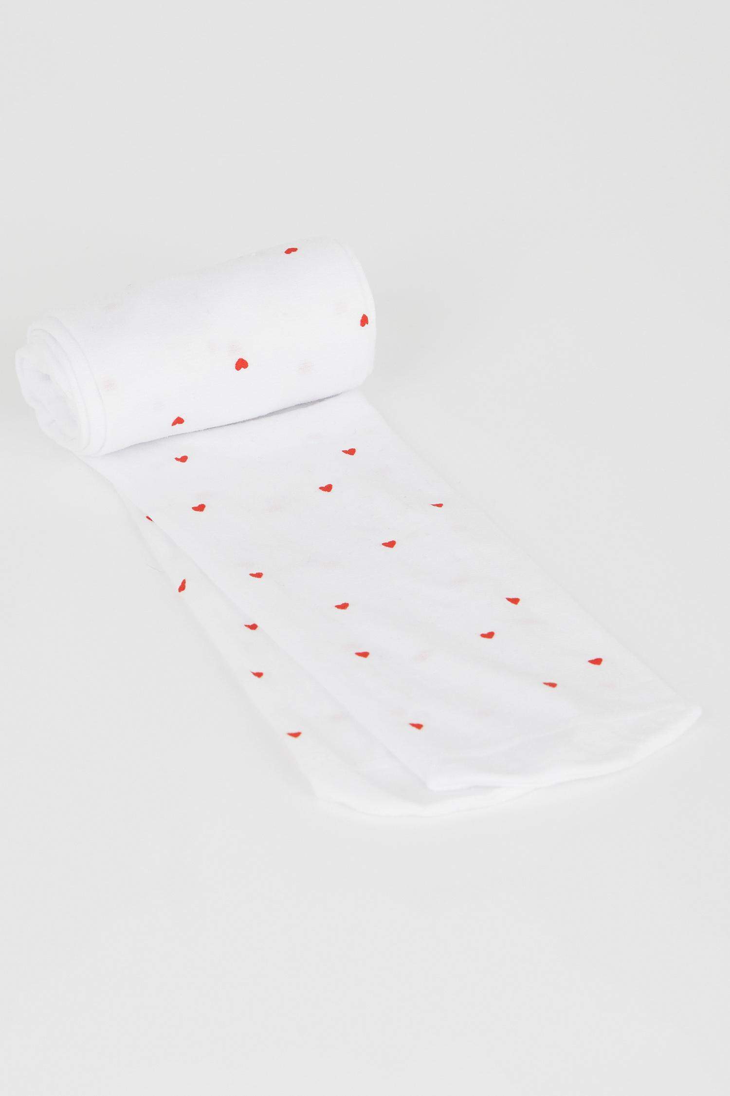 Daughter 23 April Children's Day Heart Pattern Banana Pantyhose