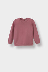 Baby Girl Crew Neck Knitted Sweater