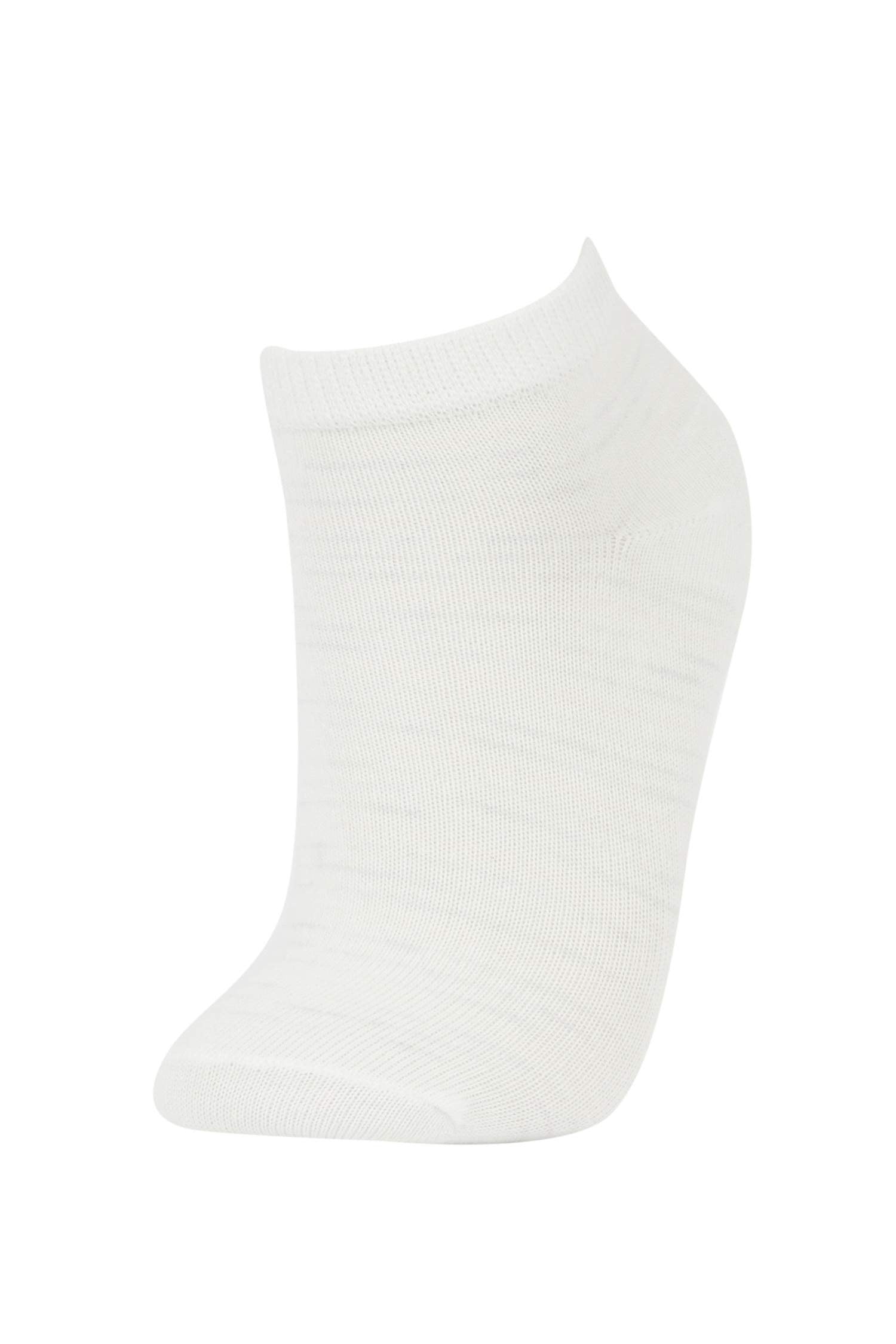 Girls 5-Pack Cotton Ankle Socks