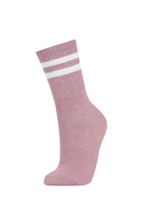 Girls 3-Pack Cotton Long Socks