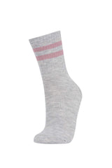 Girls 3-Pack Cotton Long Socks