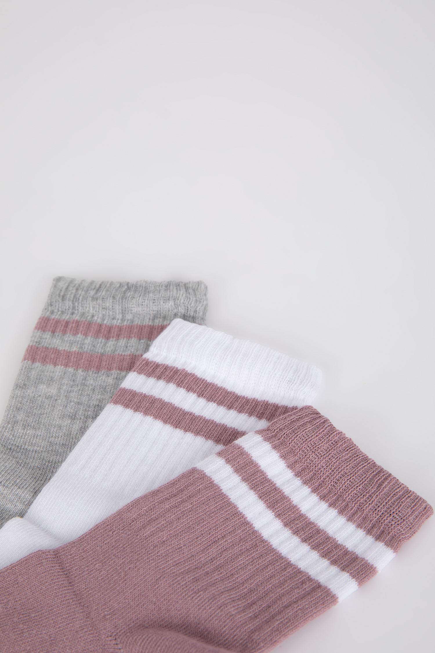 Girls 3-Pack Cotton Long Socks