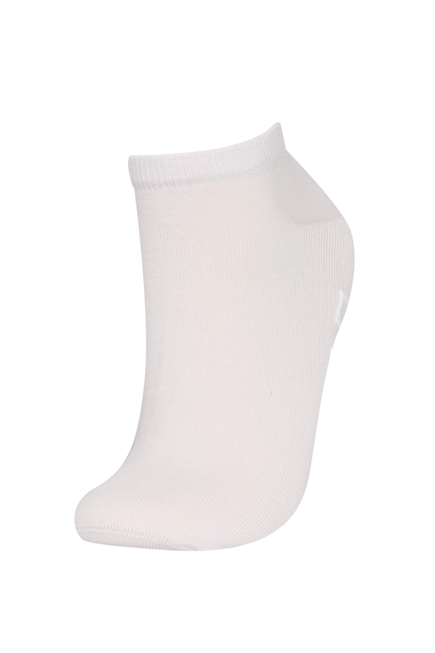 Women's 3 Pcs Cotton Pilates Socks