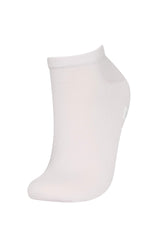Women's 3 Pcs Cotton Pilates Socks