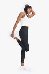 Black Shaping High Waist Stretch Athletic Leggings