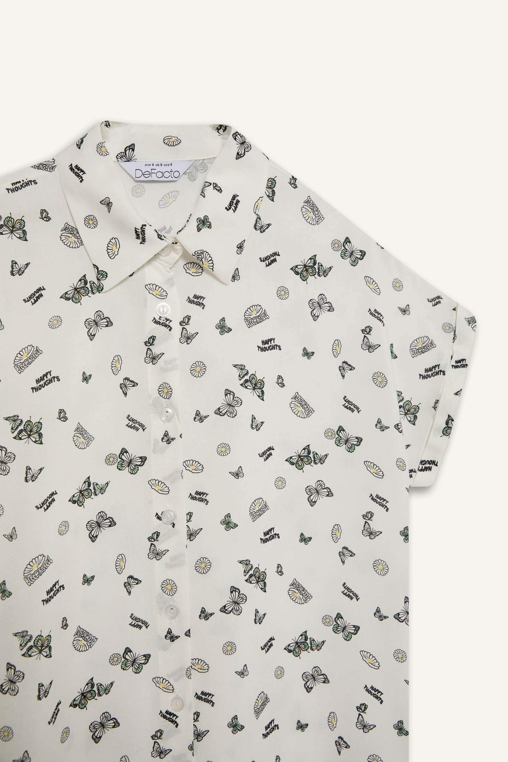 Coool Pattern Viscose Short Sleeve Shirt