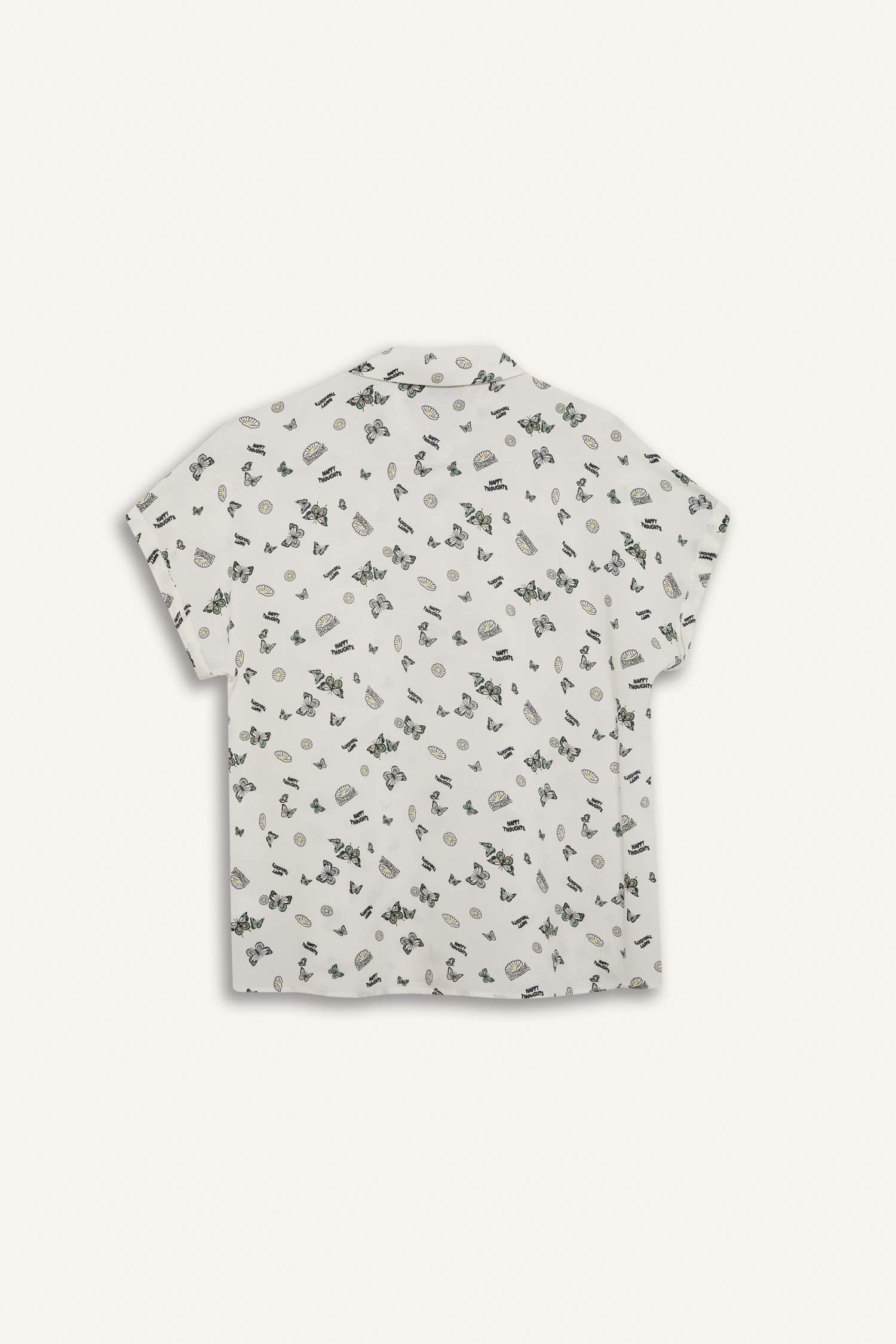 Coool Pattern Viscose Short Sleeve Shirt