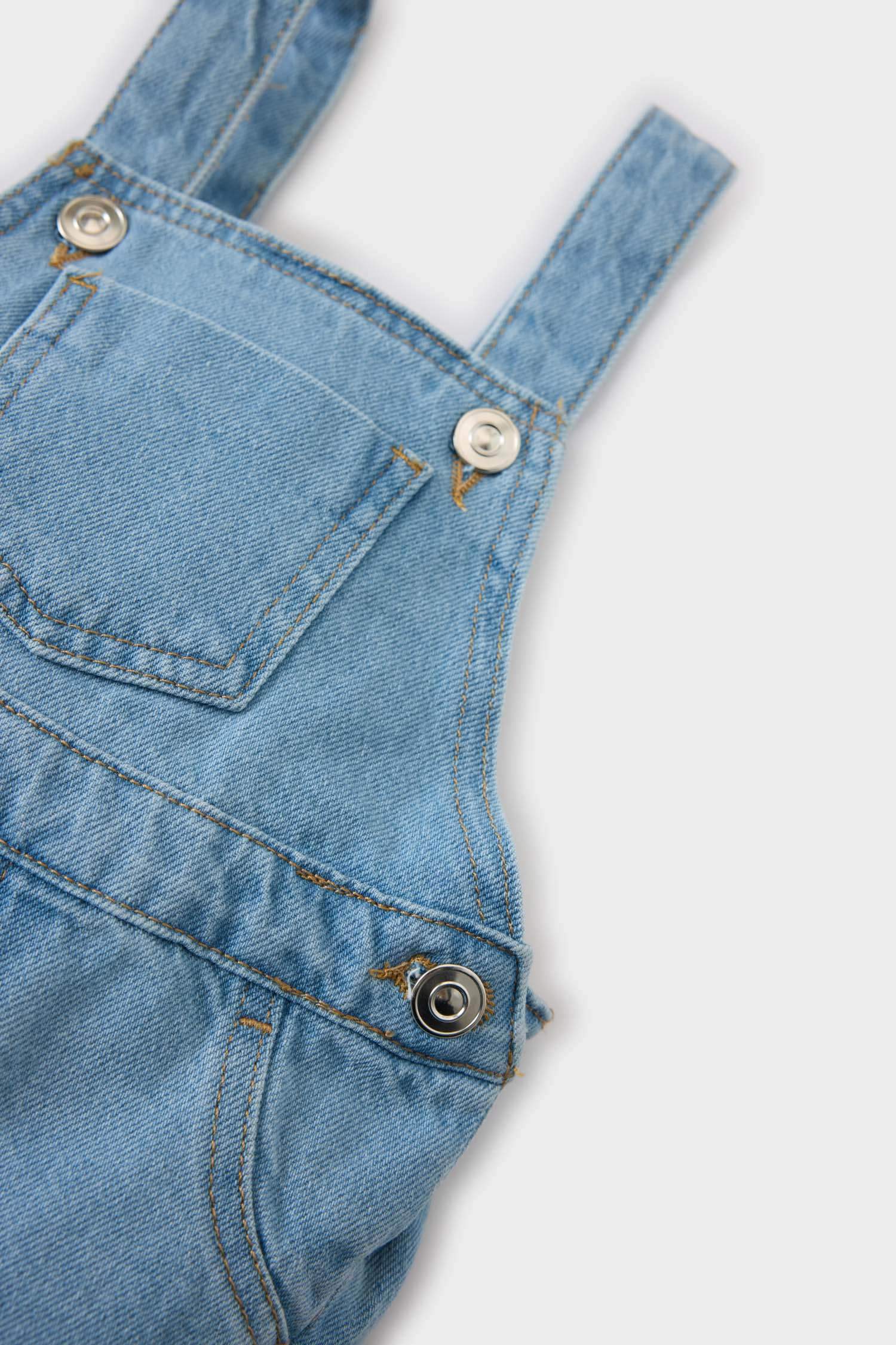 Baby Boy Short Overalls Jean Jumpsuit