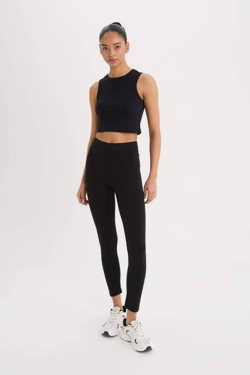 DeFactoFit Waist-hugging Sports Leggings