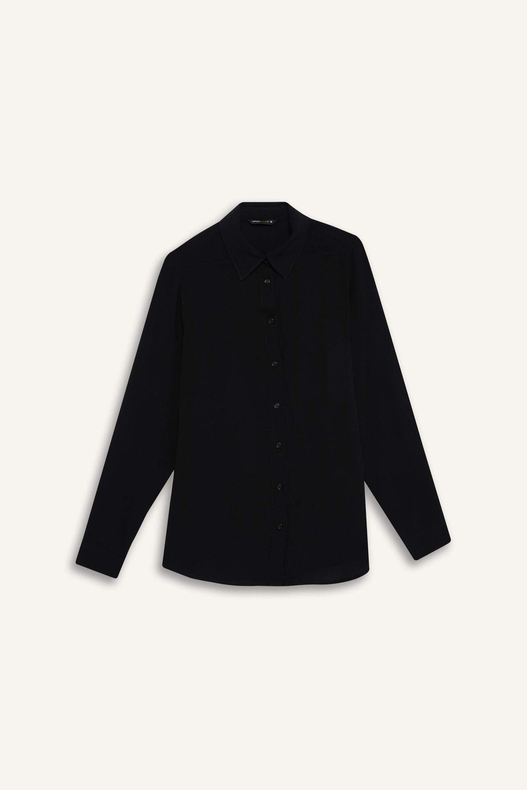 Regular Fit Basic Flat Long Sleeve Shirt