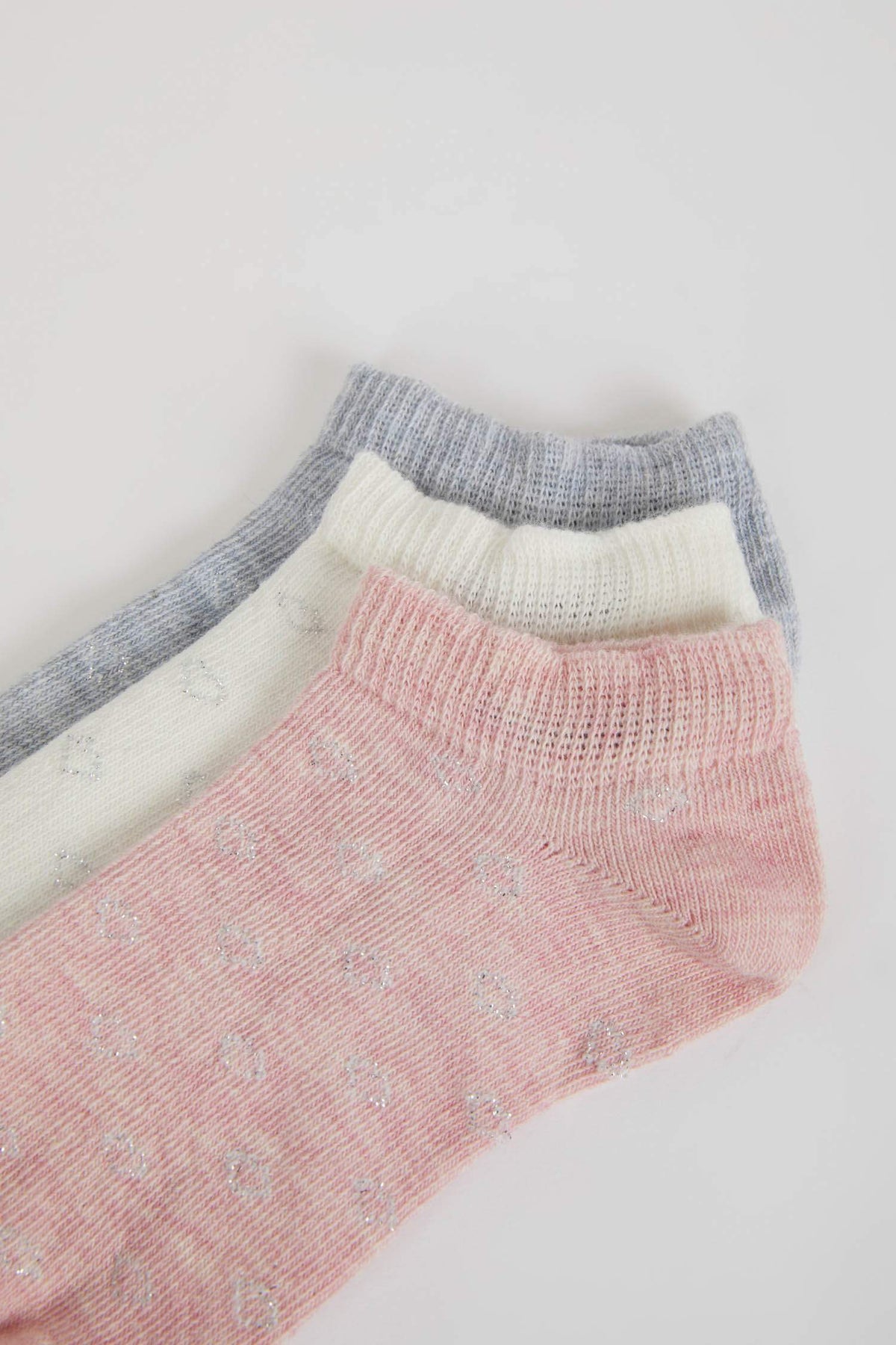 3 Pcs Cotton Patik Socks