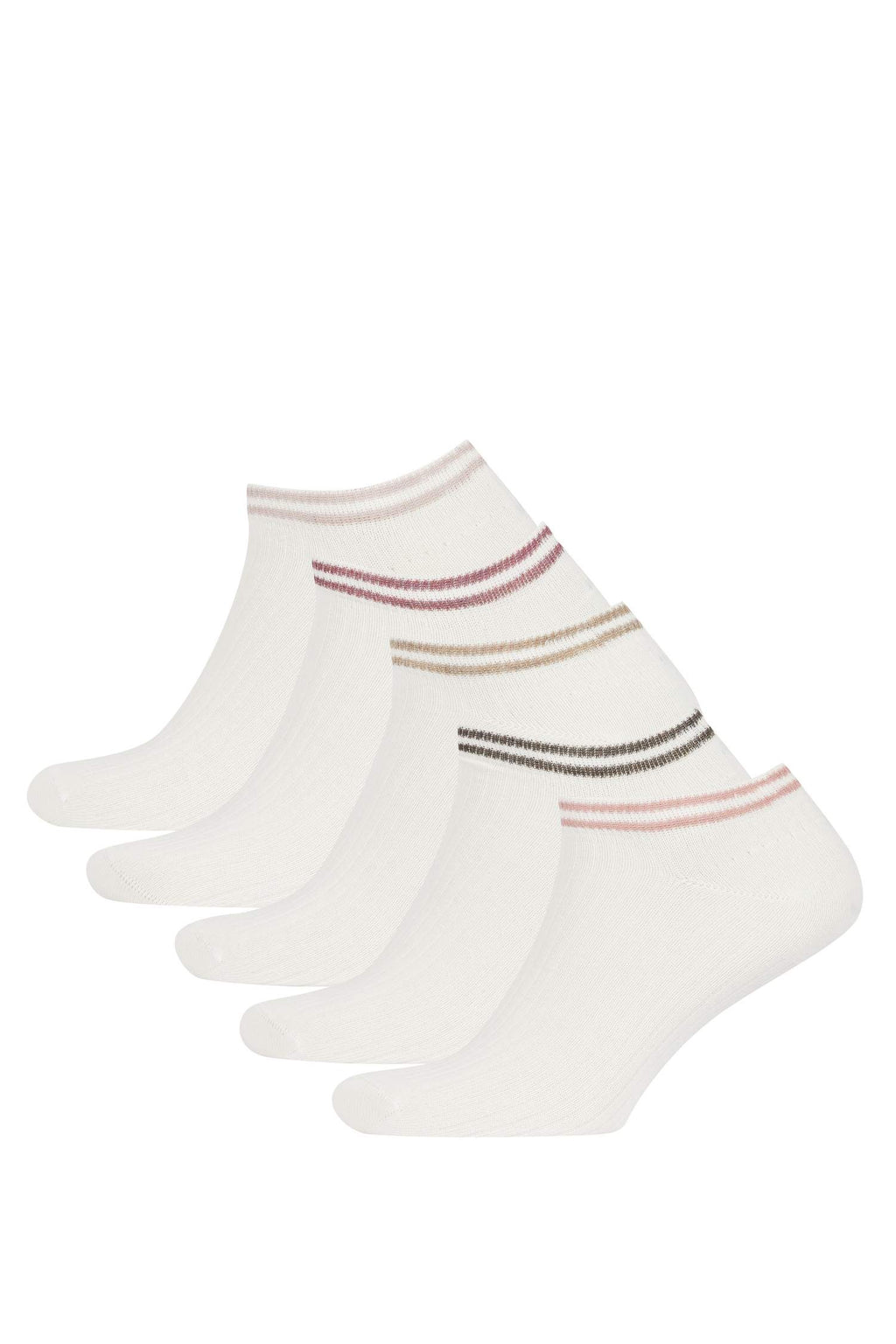 Women's 5-Pack Cotton Ankle Socks
