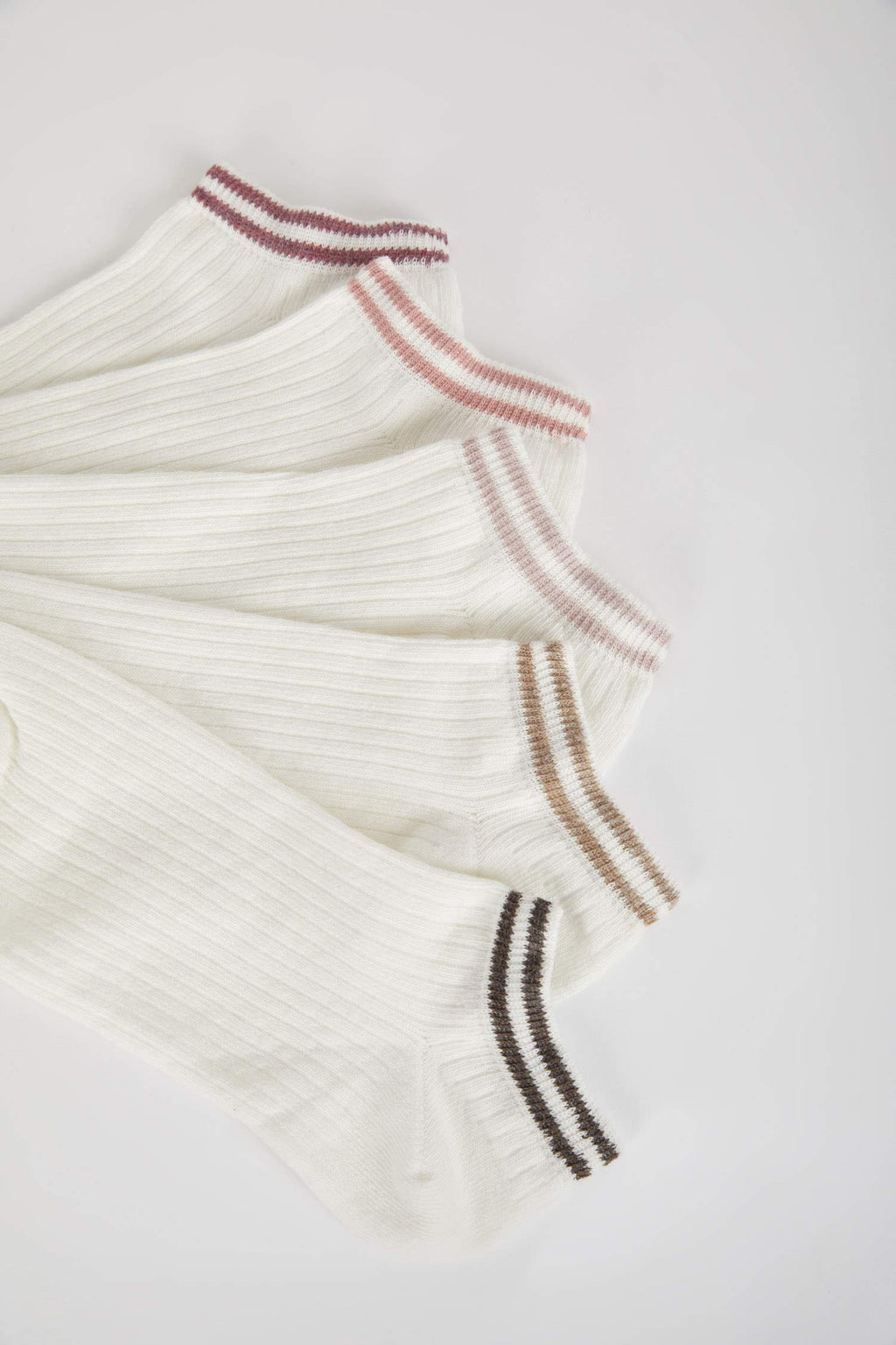 Women's 5-Pack Cotton Ankle Socks