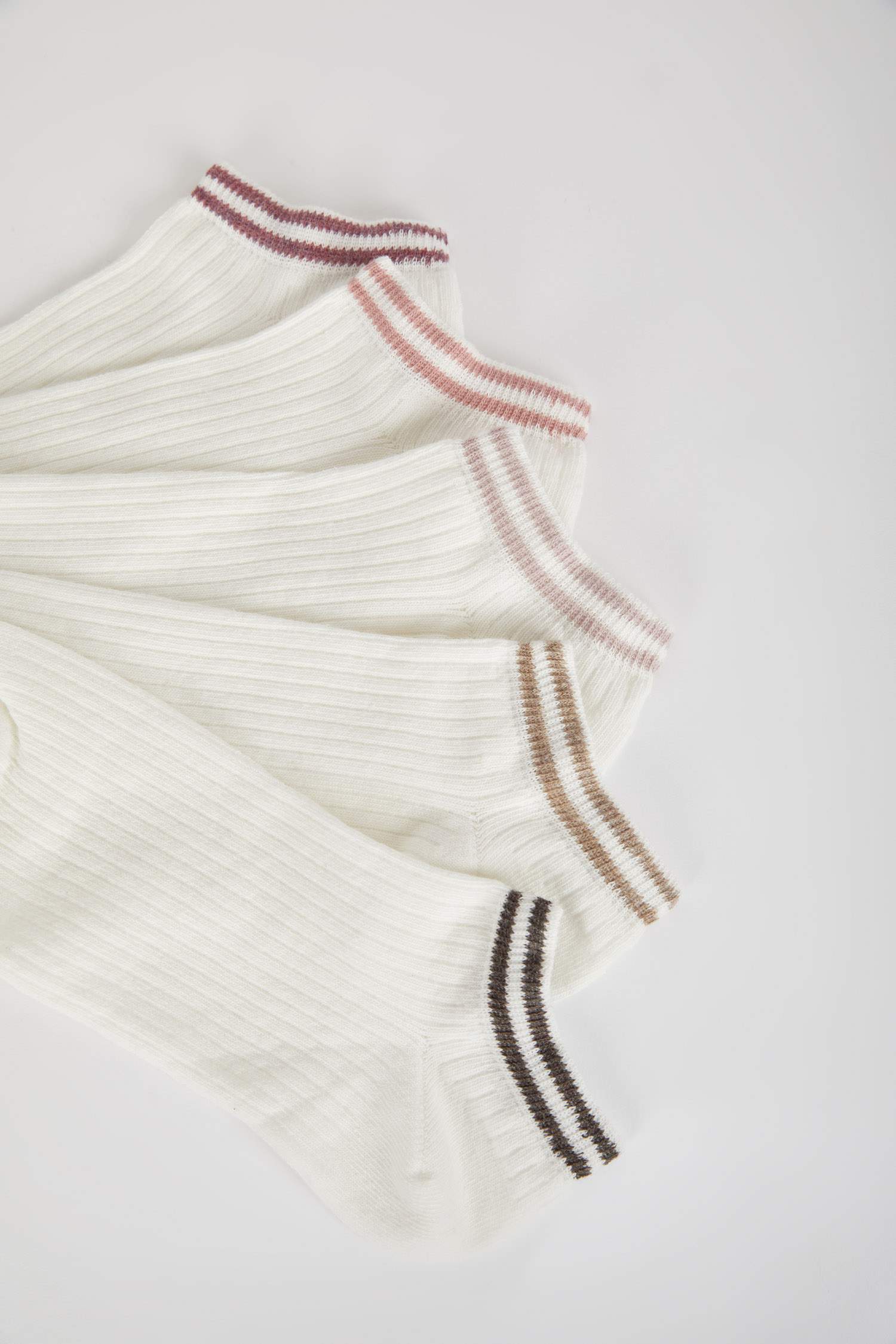 Women's 5-Pack Cotton Ankle Socks