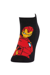 Boys Marvel Avengers 3-Pack Cotton Ankle Socks