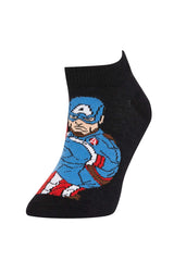 Boys Marvel Avengers 3-Pack Cotton Ankle Socks