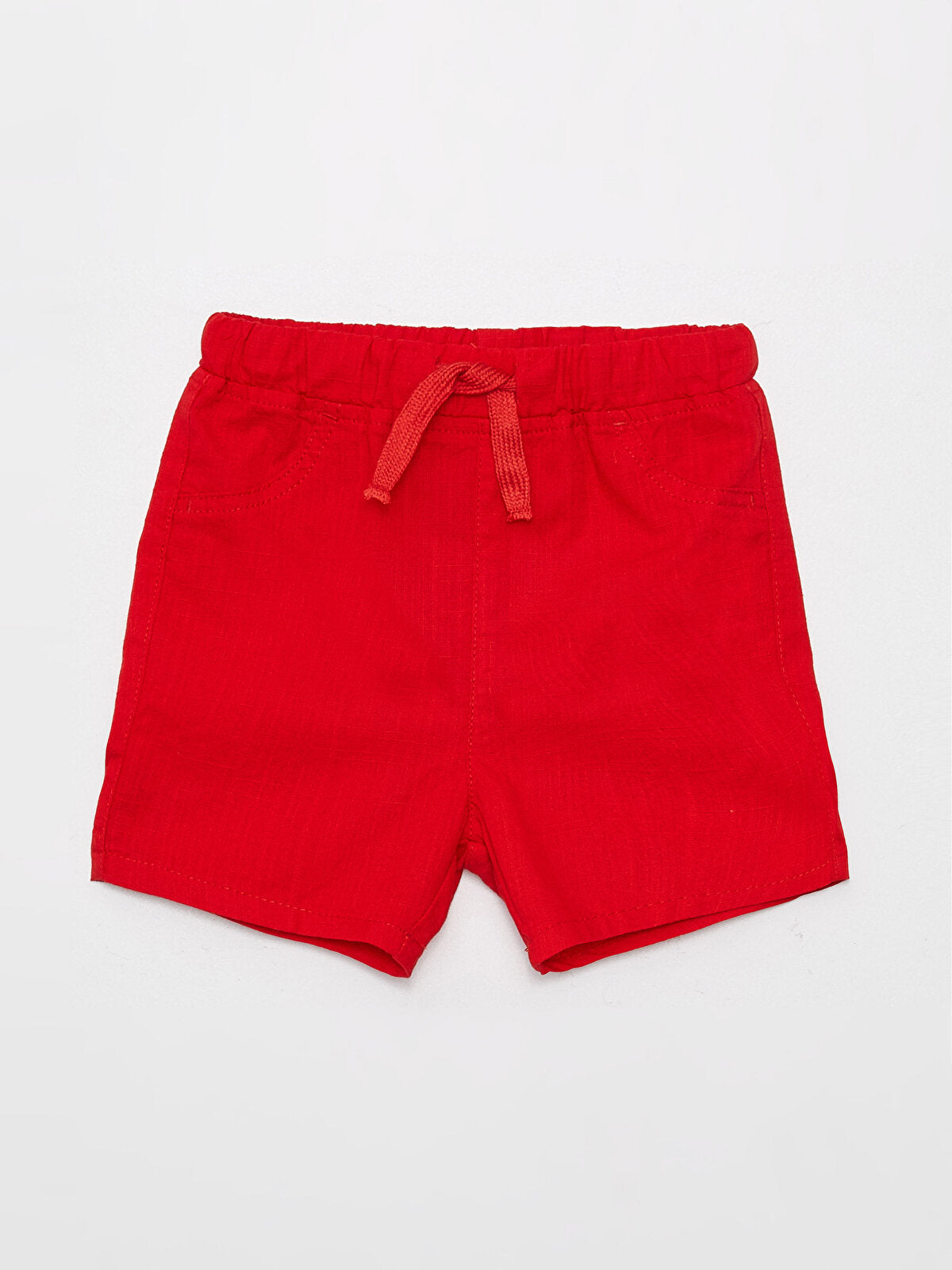 Basic Elastic Waistband Baby Boy Shorts