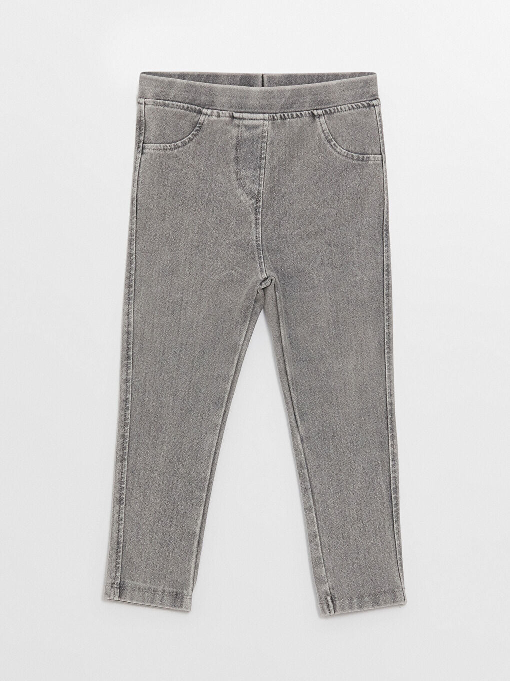 Baby Elastic Waist Baby Girl Jean Leggings