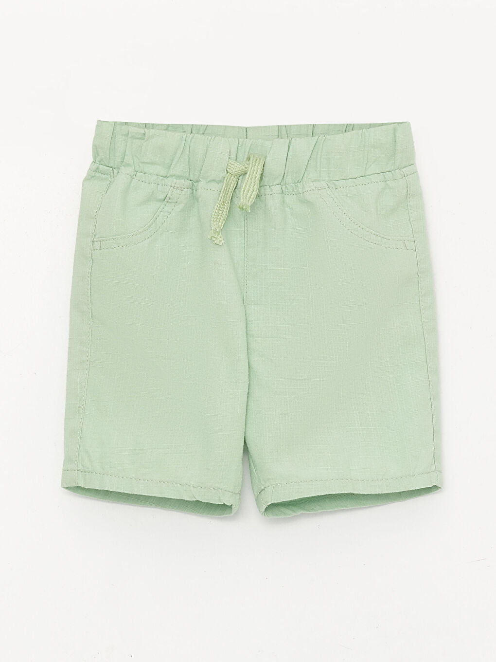 Basic Elastic Waistband Baby Boy Shorts