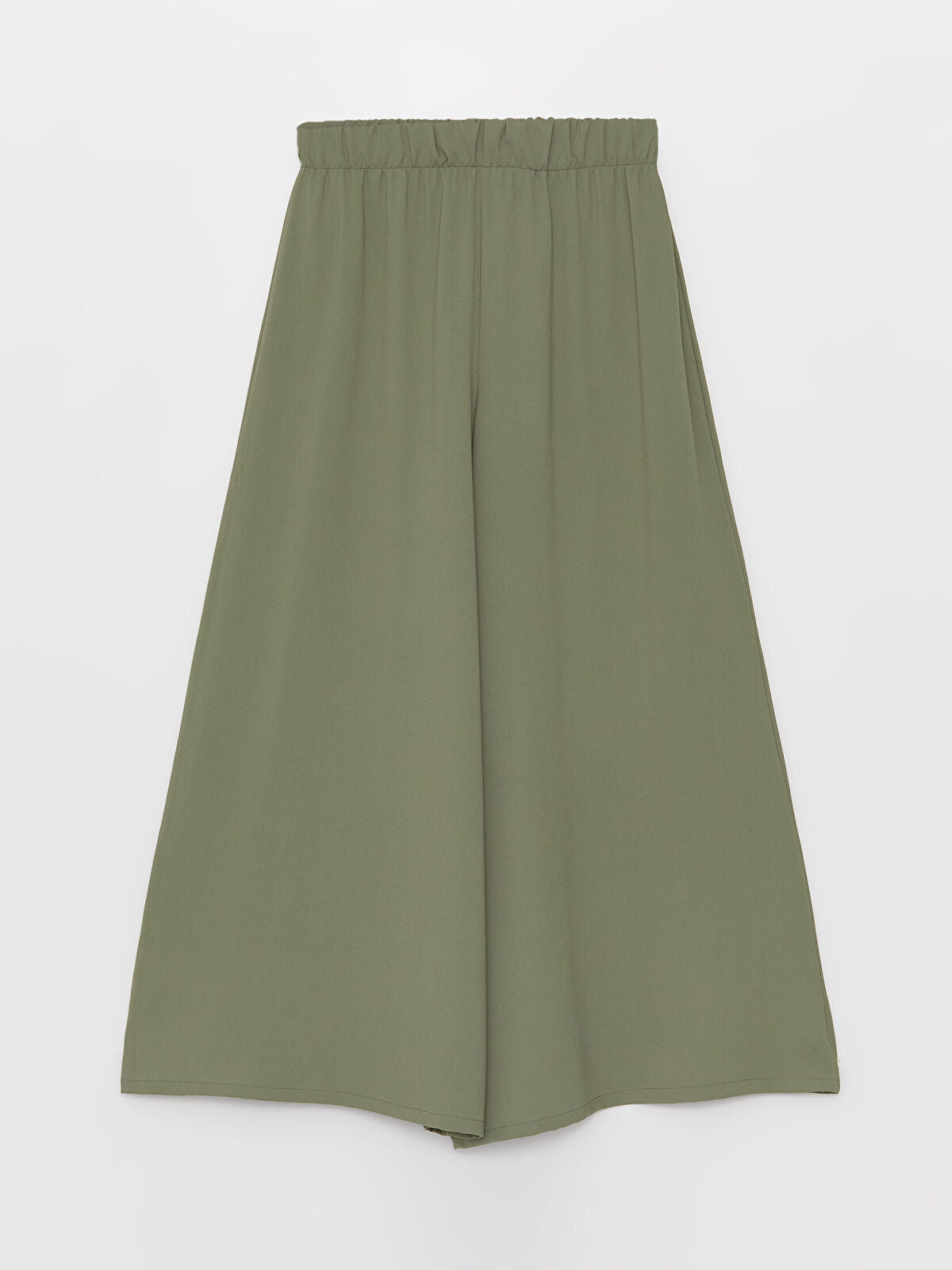 LCWAIKIKI Classic Women Elastic Waist Straight Trousers Skirt