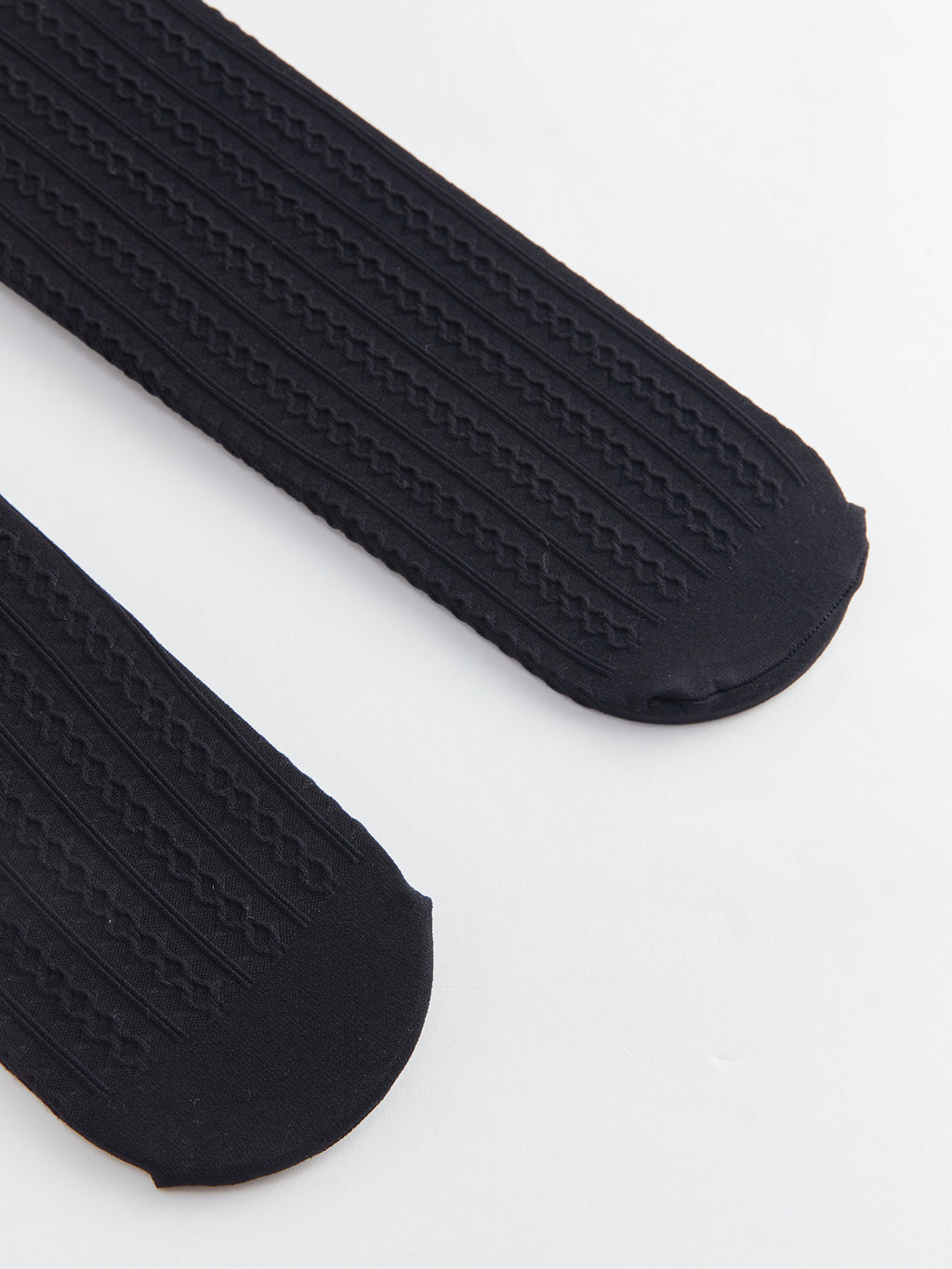 Self-Patterned Girls Thin Pantyhose, Pack Of 2