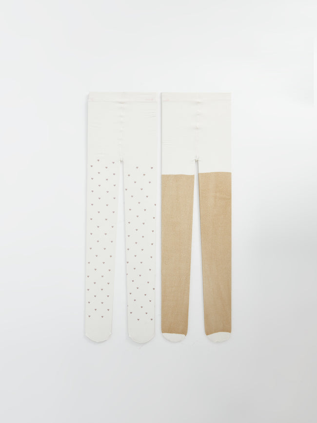 Girls Thin Pantyhose 2-Piece Hover Image