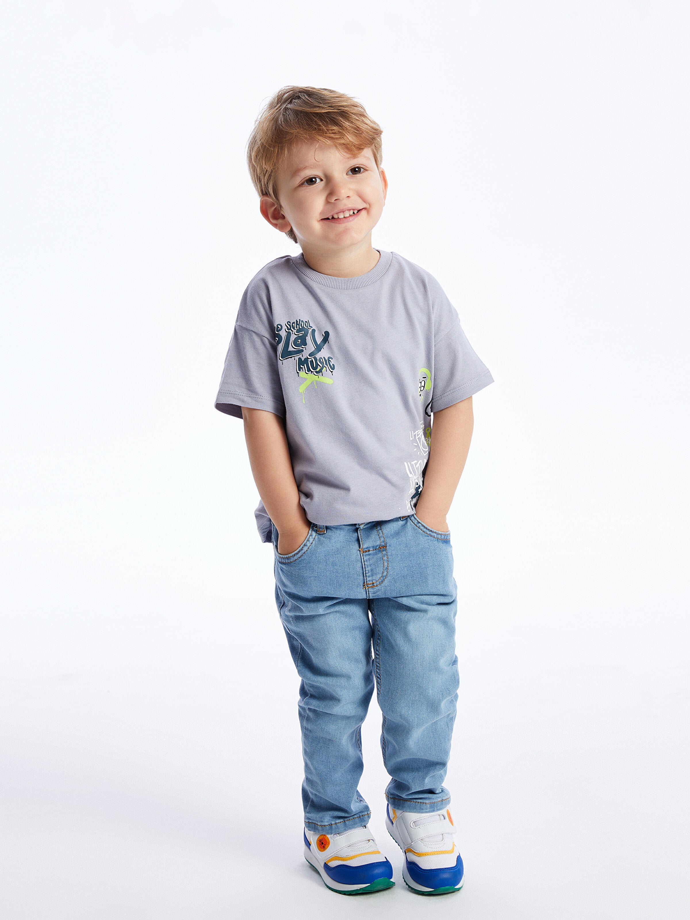 Basic Baby Boy Jean Trousers