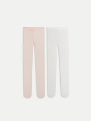 Basic Baby Girls Pantyhose 2-Pack