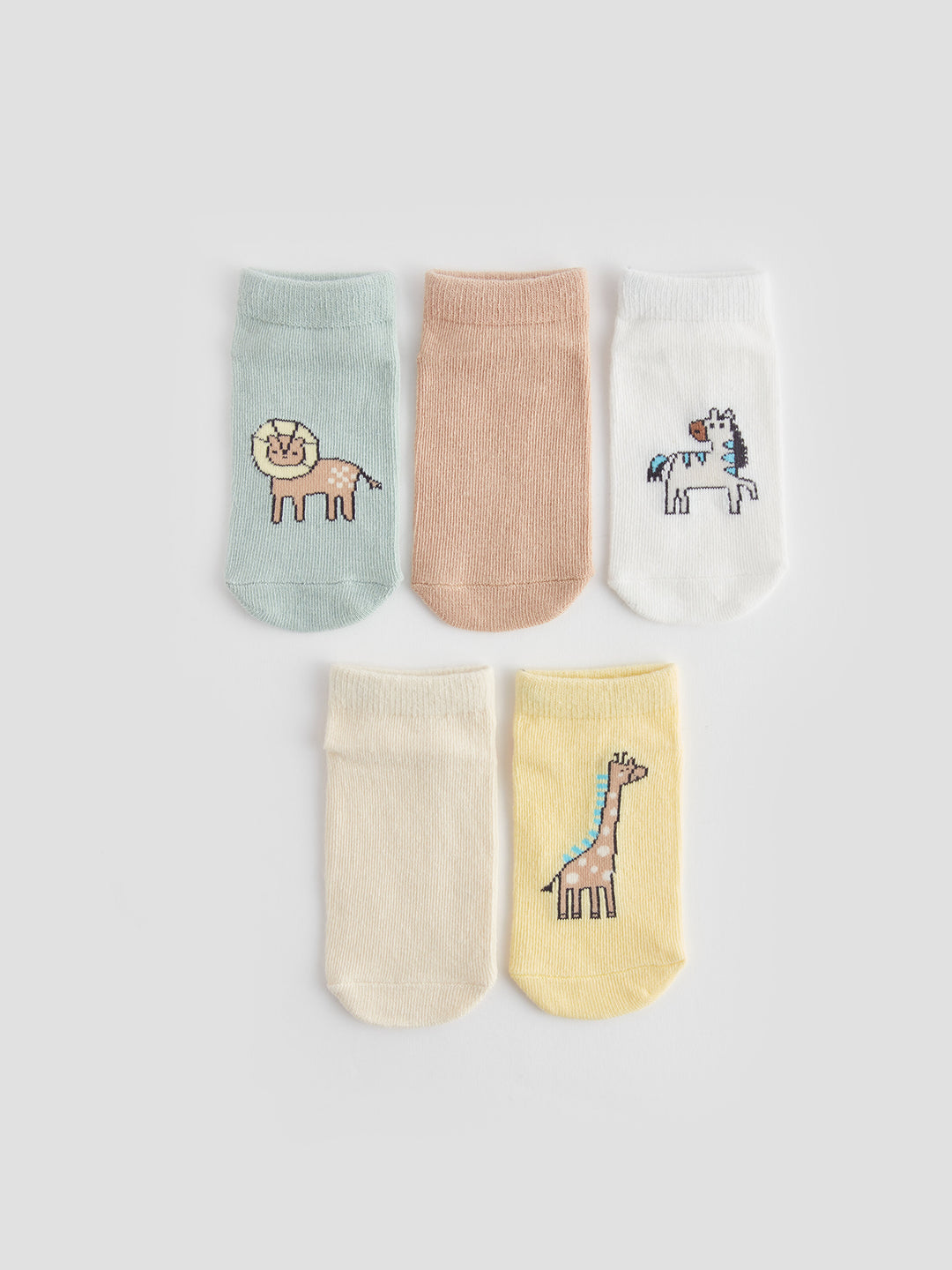 Baby Boy Booties Socks 5 Pack