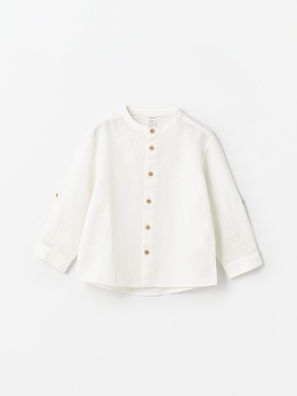 Long Sleeve Basic Baby Boy Shirt