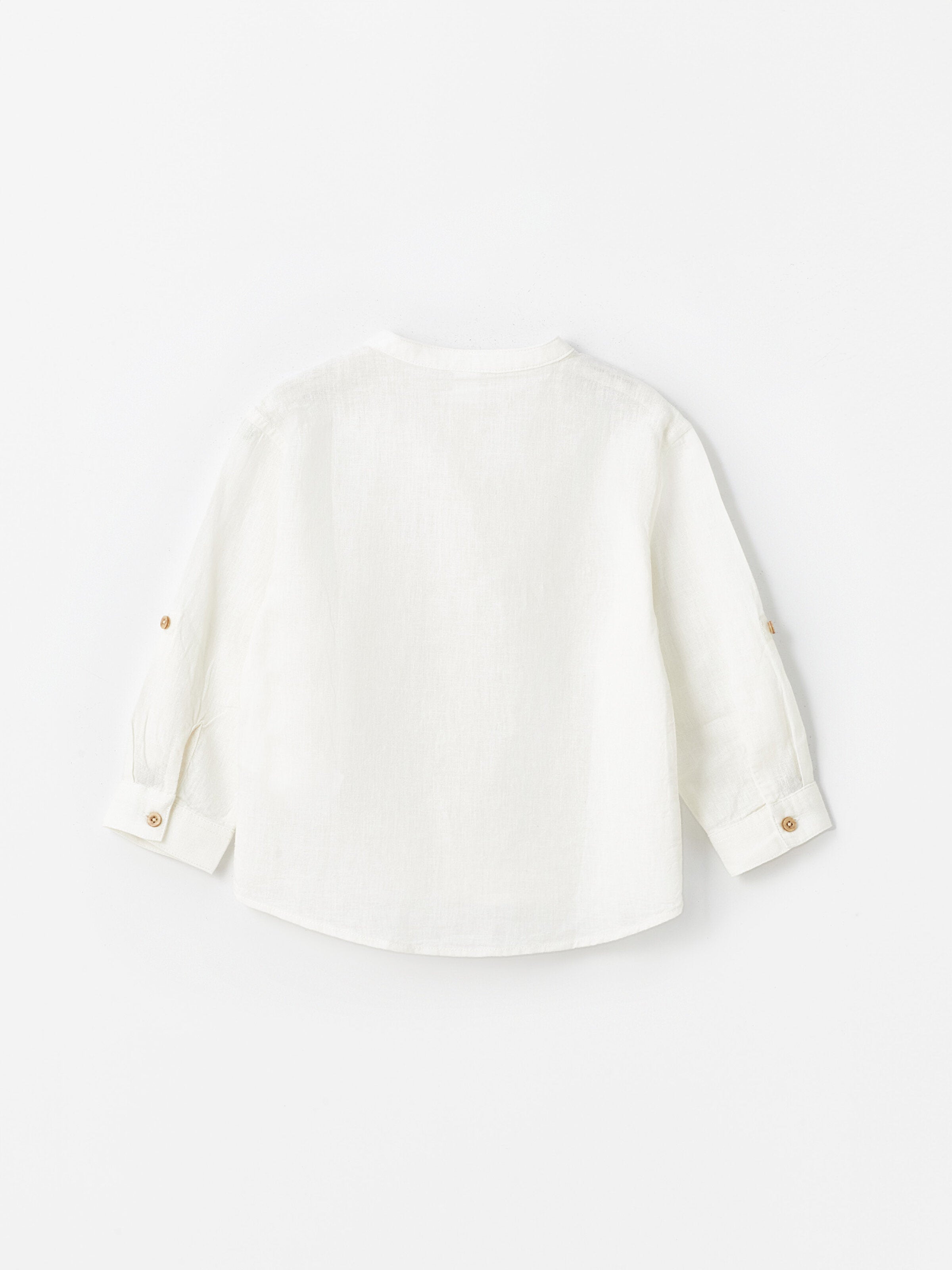 Long Sleeve Basic Baby Boy Shirt