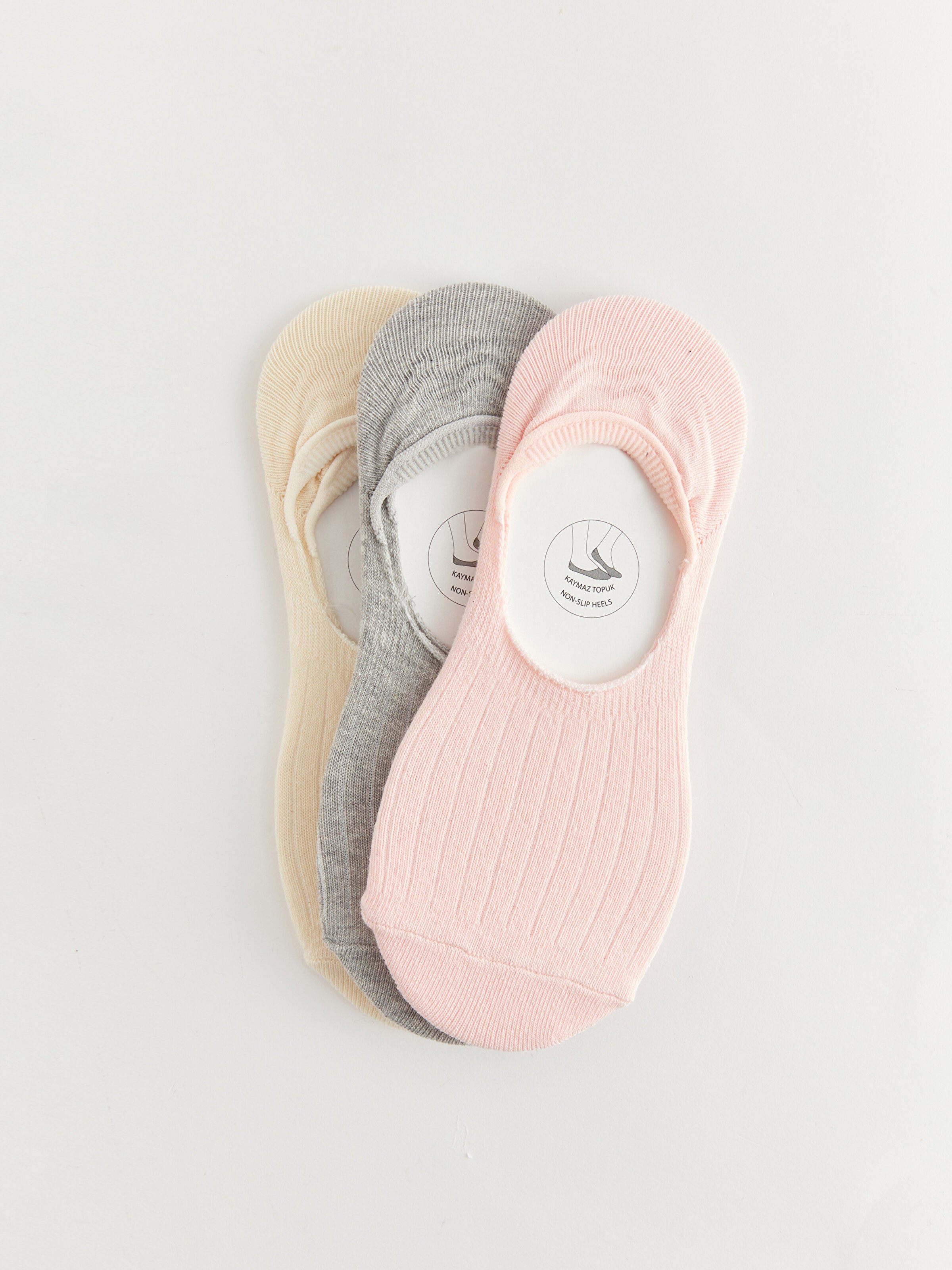 Women Flat Ballerina Socks 3 Pack