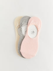 Women Flat Ballerina Socks 3 Pack
