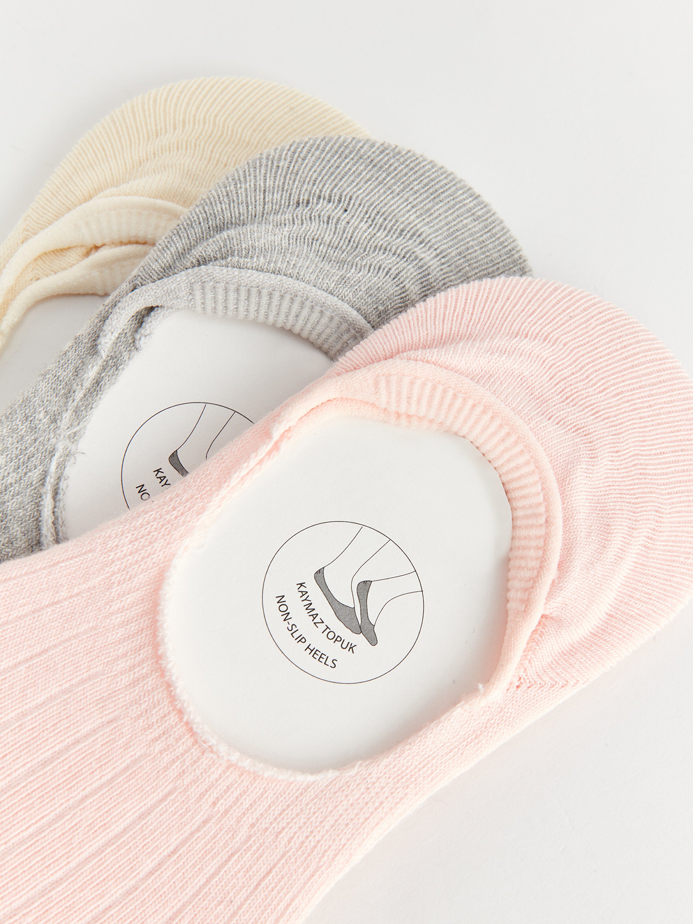 Women Flat Ballerina Socks 3 Pack