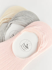 Women Flat Ballerina Socks 3 Pack