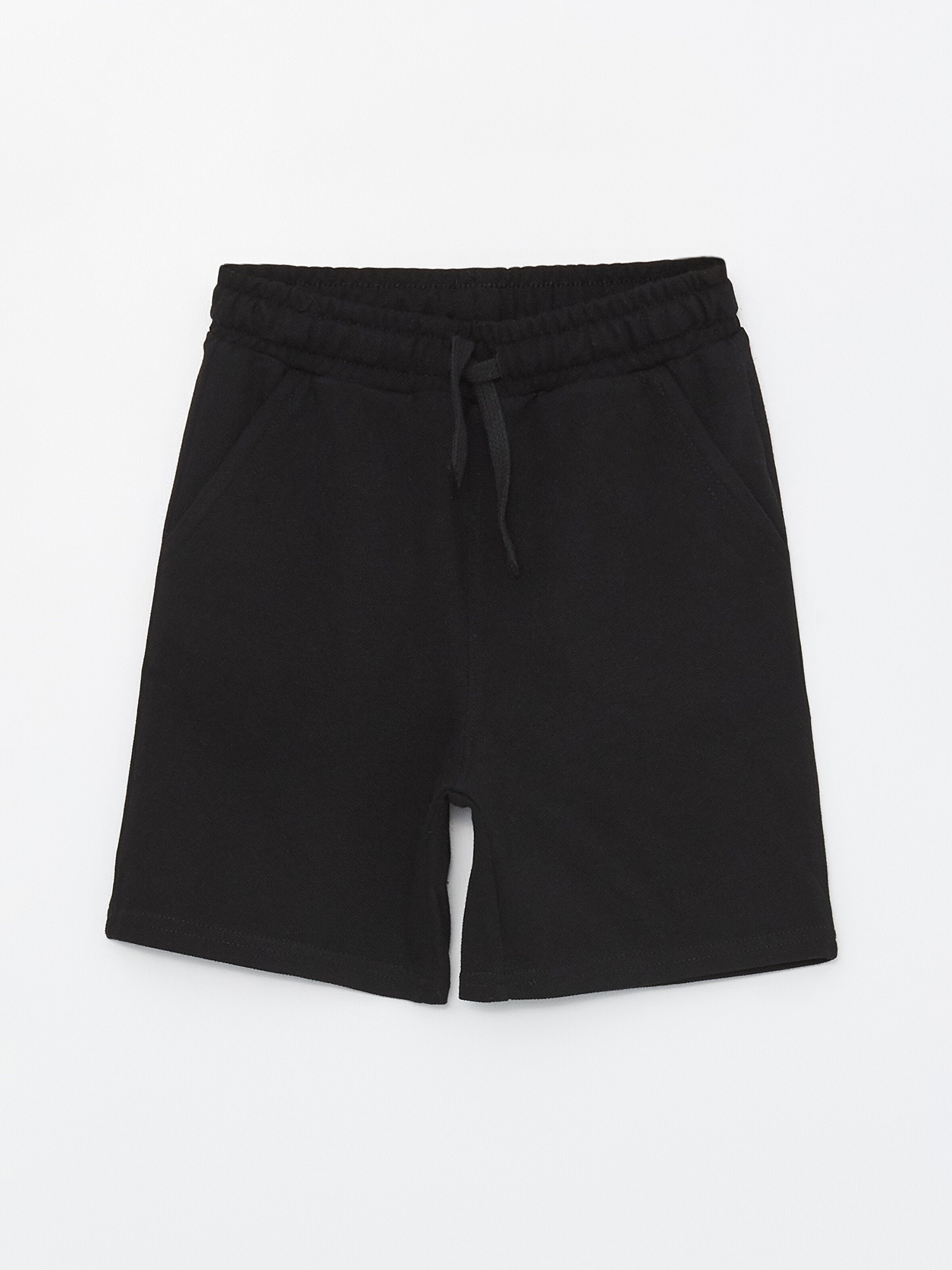 Basic Boy Shorts With Elastic Waist