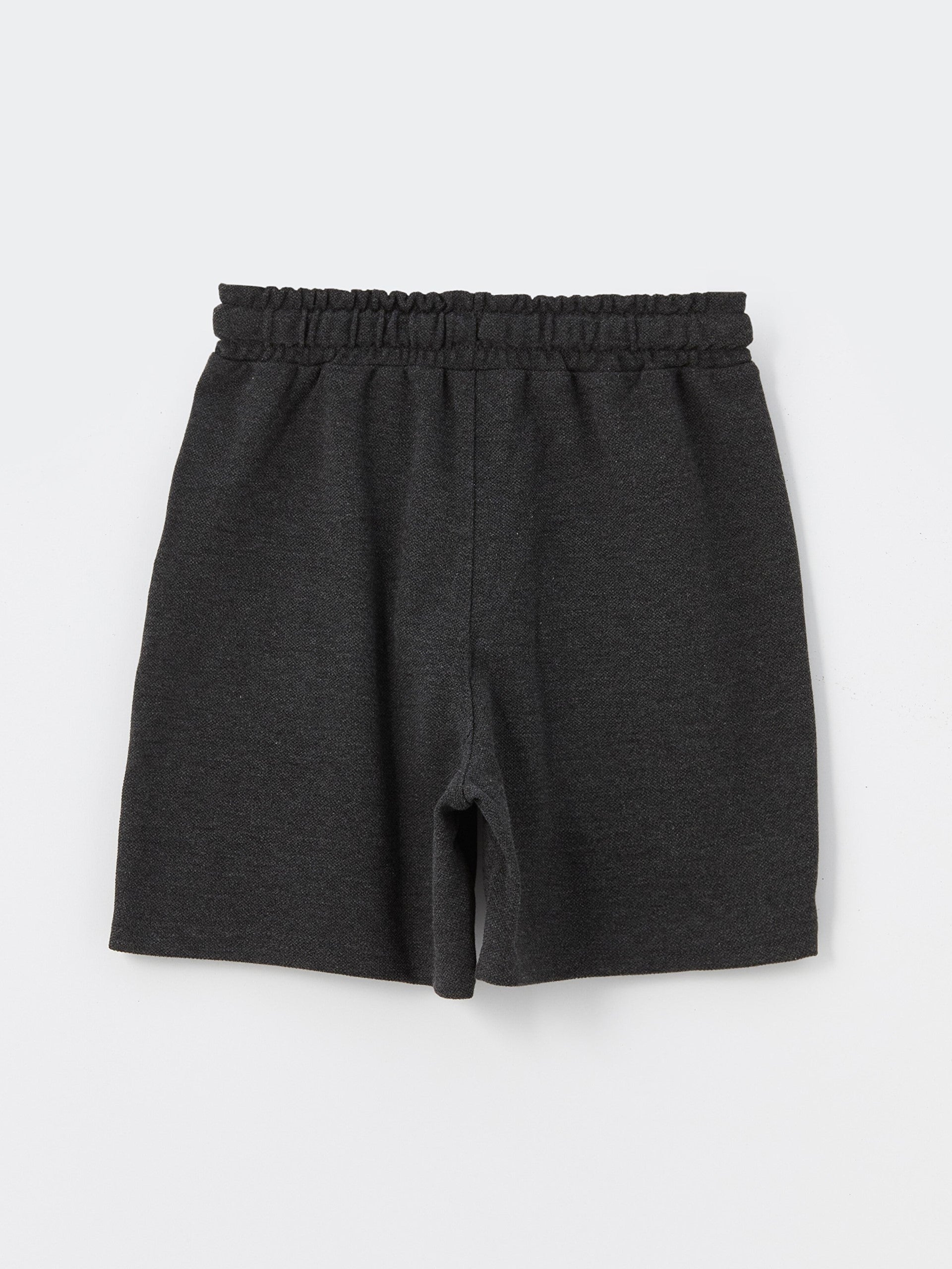 Basic Boy Shorts With Elastic Waist