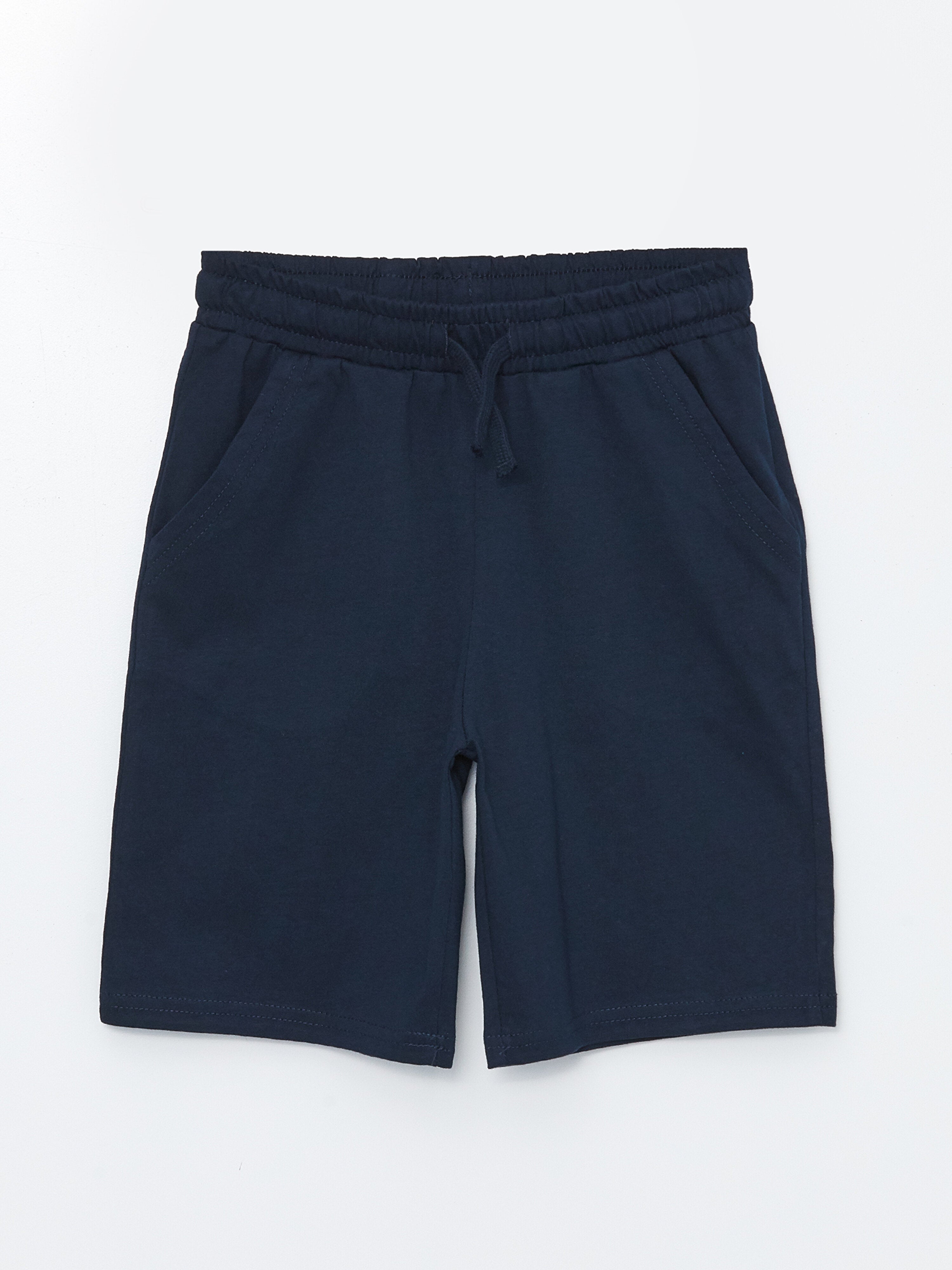 Basic Boy Shorts With Elastic Waist