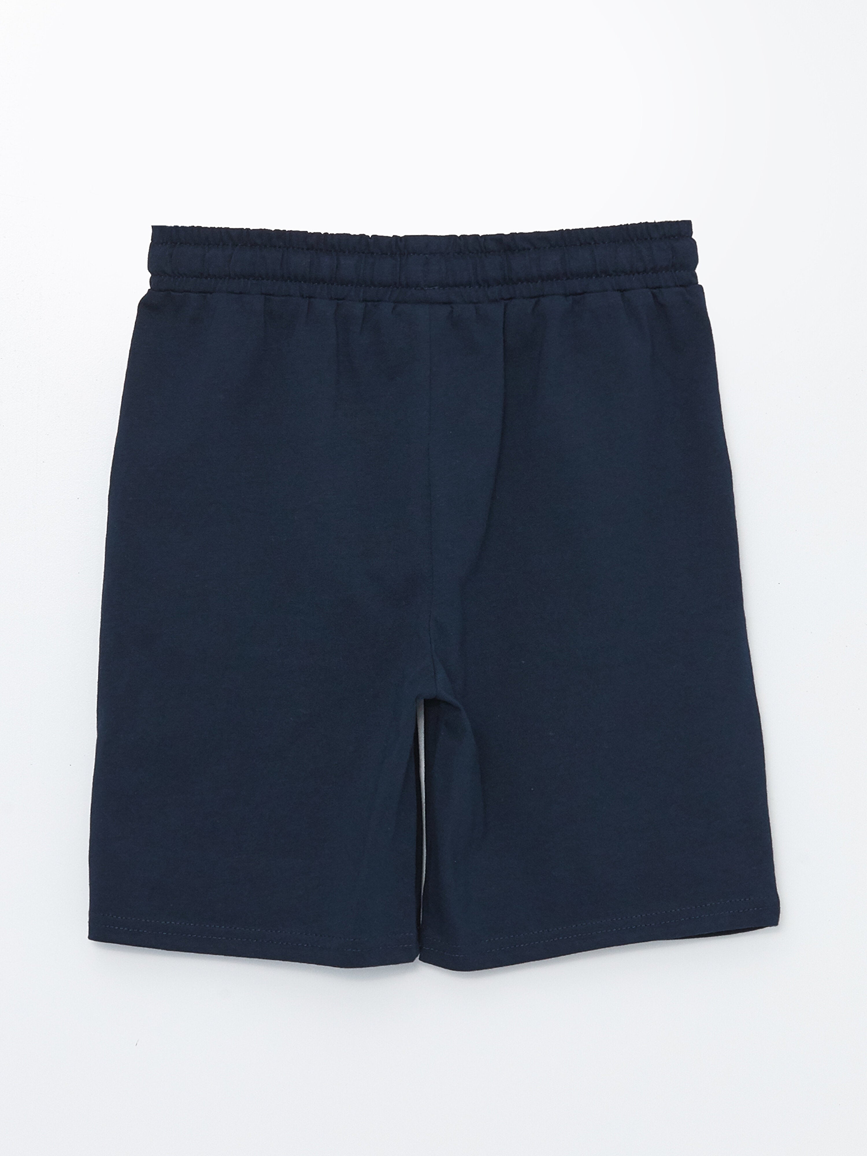 Basic Boy Shorts With Elastic Waist